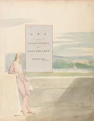Les Poèmes de Thomas Gray, Design 13, Ode sur une Perspective Lointaine du Collège d